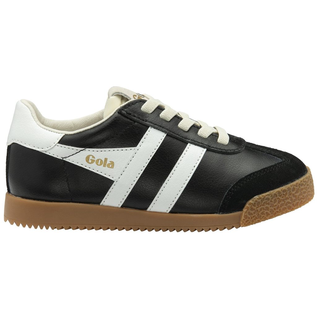 Gola Classics Elan Leather Sneakers Negras Blancas Colombia | 075OSQJET