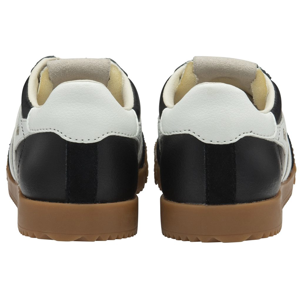 Gola Classics Elan Leather Sneakers Negras Blancas Colombia | 075OSQJET