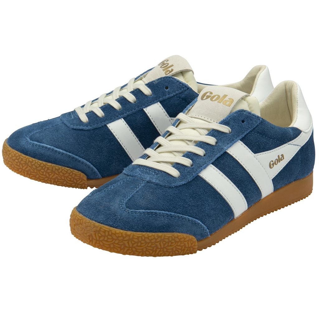 Gola Classics Elan Sneakers Azules Blancas Colombia | 124WOFLEU