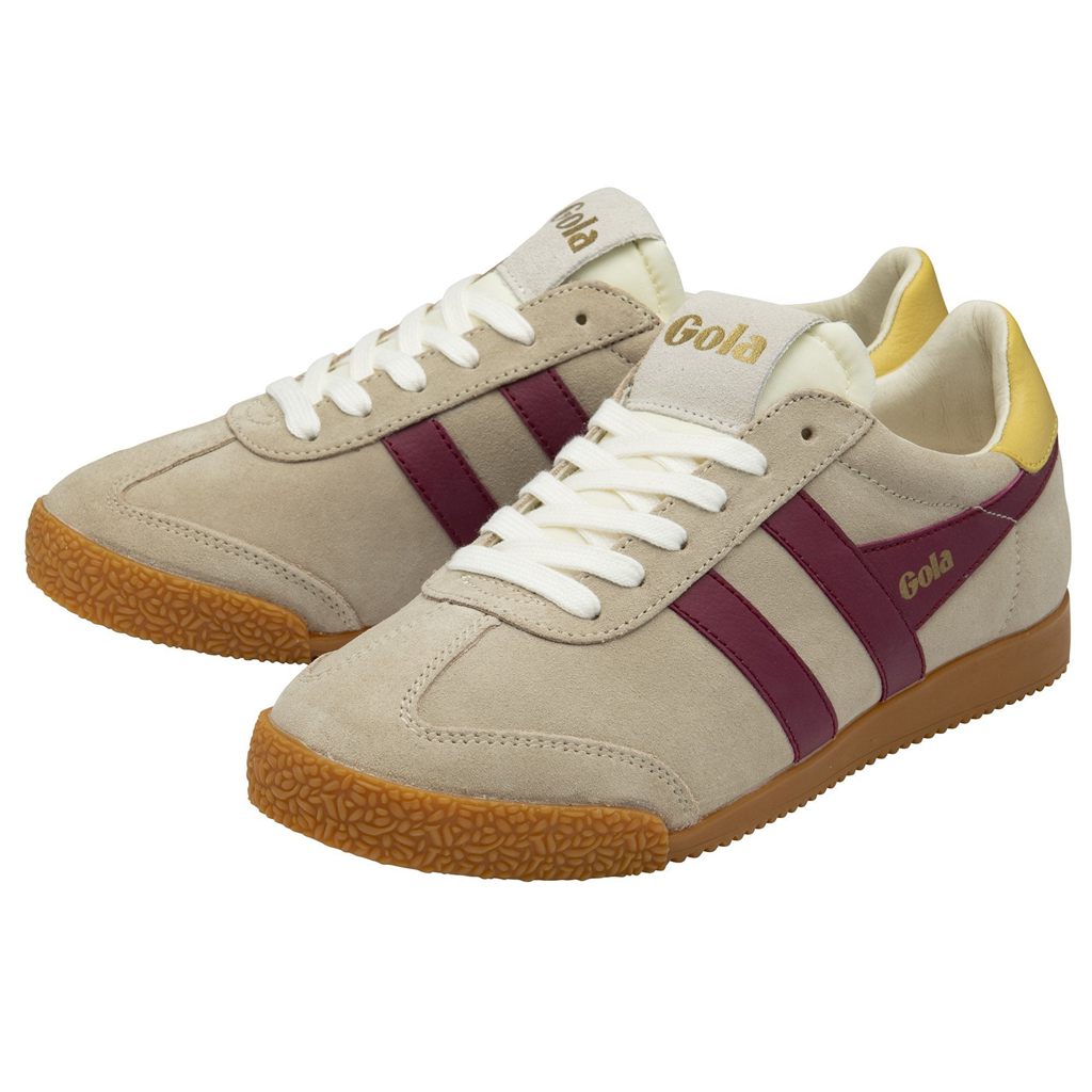 Gola Classics Elan Sneakers Bone Cerise Pollen Colombia | 291WEUBQH