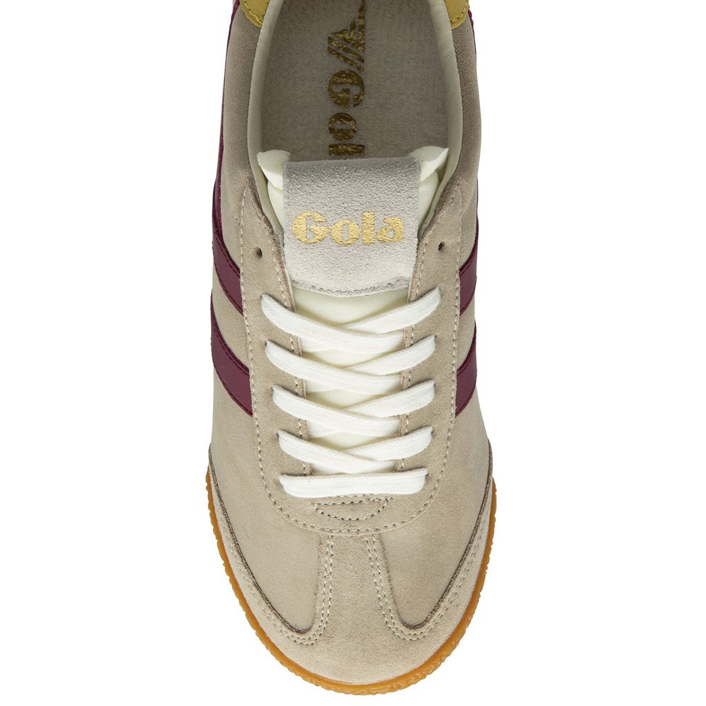 Gola Classics Elan Sneakers Bone Cerise Pollen Colombia | 291WEUBQH