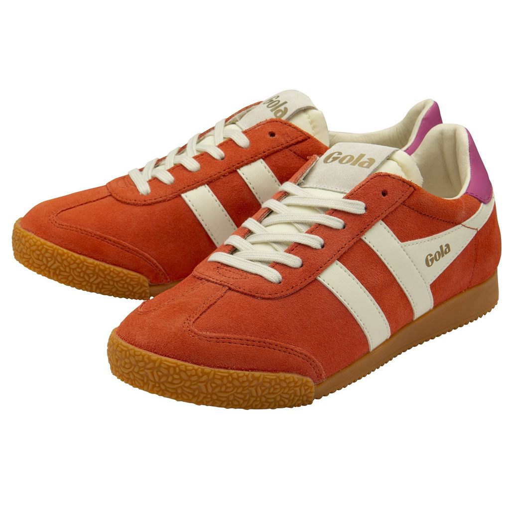 Gola Classics Elan Sneakers Coral Blancas Fucsia Colombia | 065WTDQYV