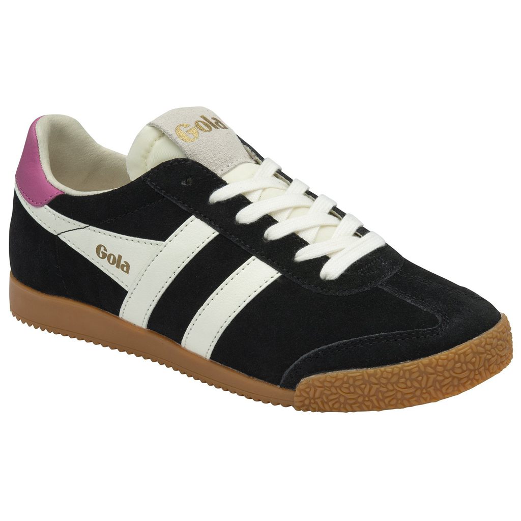 Gola Classics Elan Sneakers Negras Blancas Fucsia Colombia | 864CBANJV