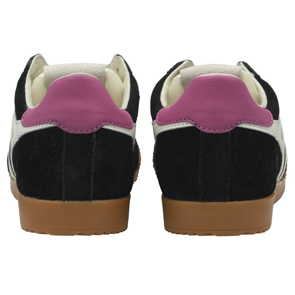 Gola Classics Elan Sneakers Negras Blancas Fucsia Colombia | 864CBANJV