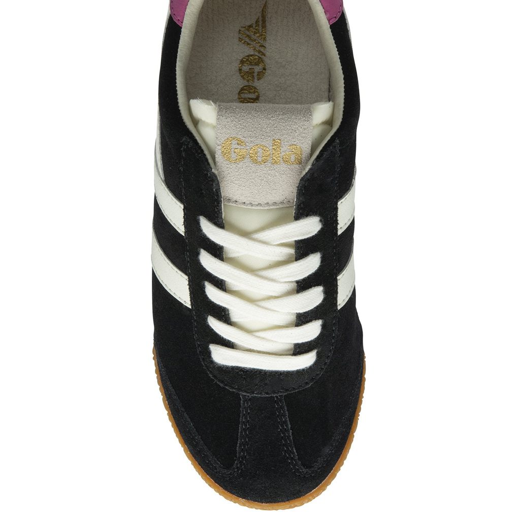 Gola Classics Elan Sneakers Negras Blancas Fucsia Colombia | 864CBANJV