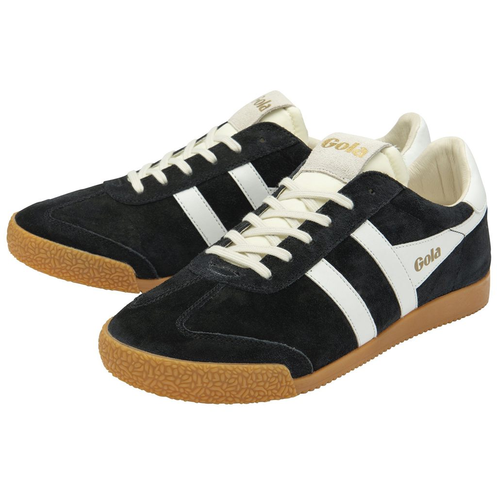Gola Classics Elan Sneakers Negras Blancas Colombia | 206TIZNQF