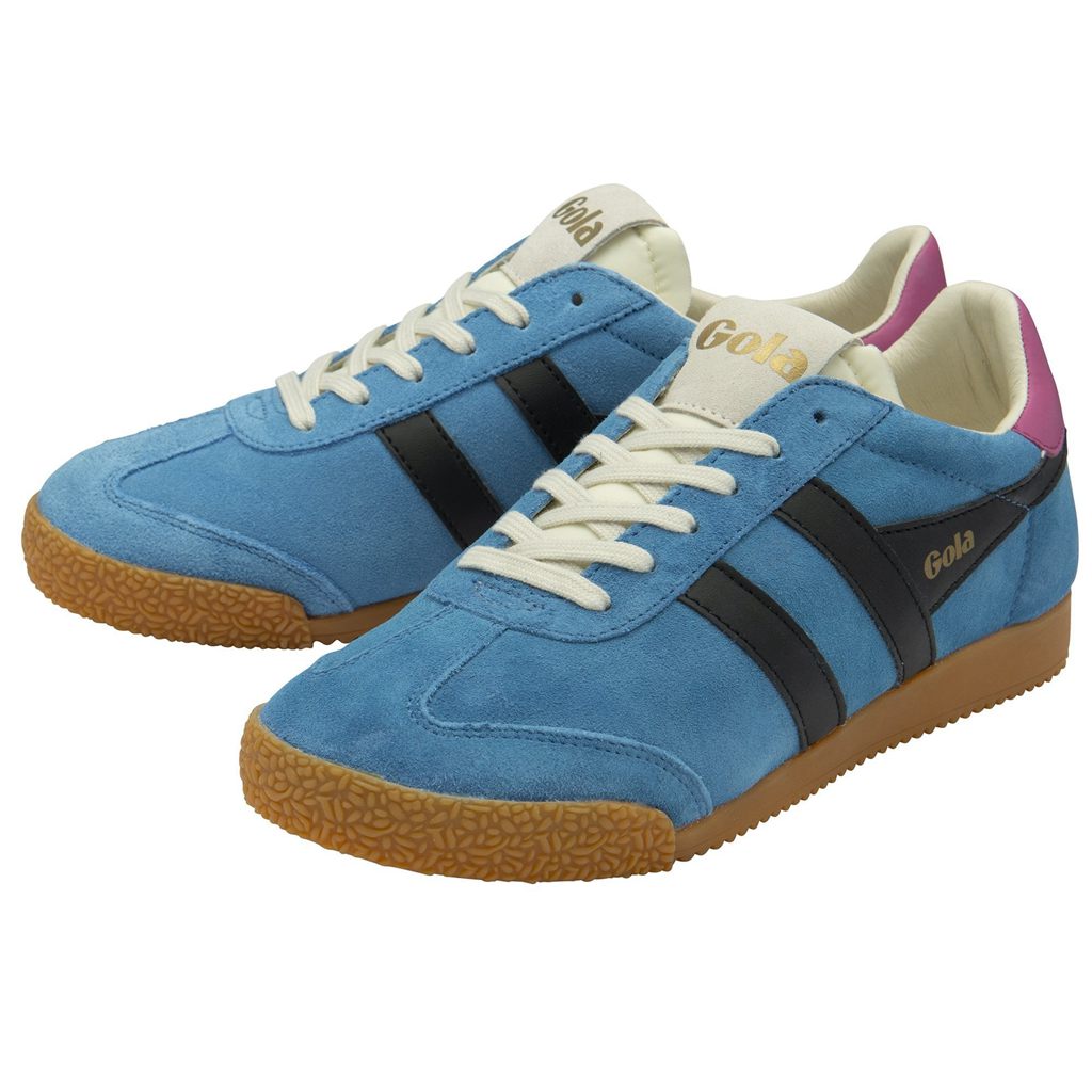 Gola Classics Elan Sneakers Negras Fucsia Colombia | 145ISRAUM
