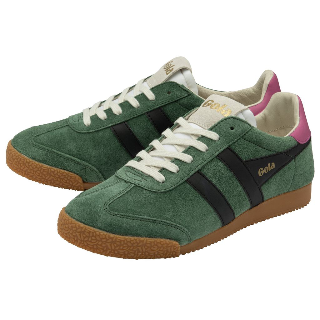 Gola Classics Elan Sneakers Negras Fucsia Colombia | 981CIELMT