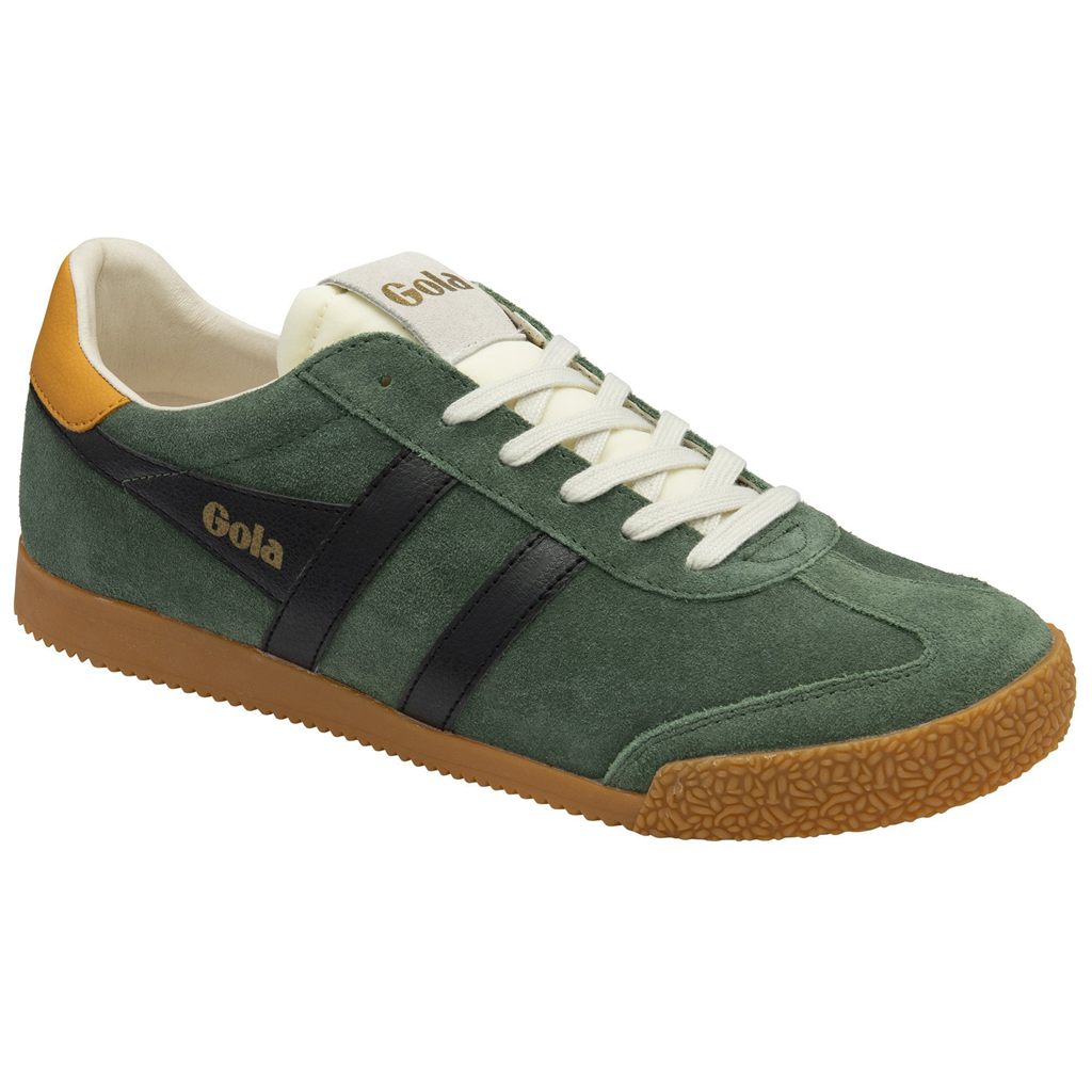 Gola Classics Elan Sneakers Negras Verde Menta Colombia | 527RUKWZG