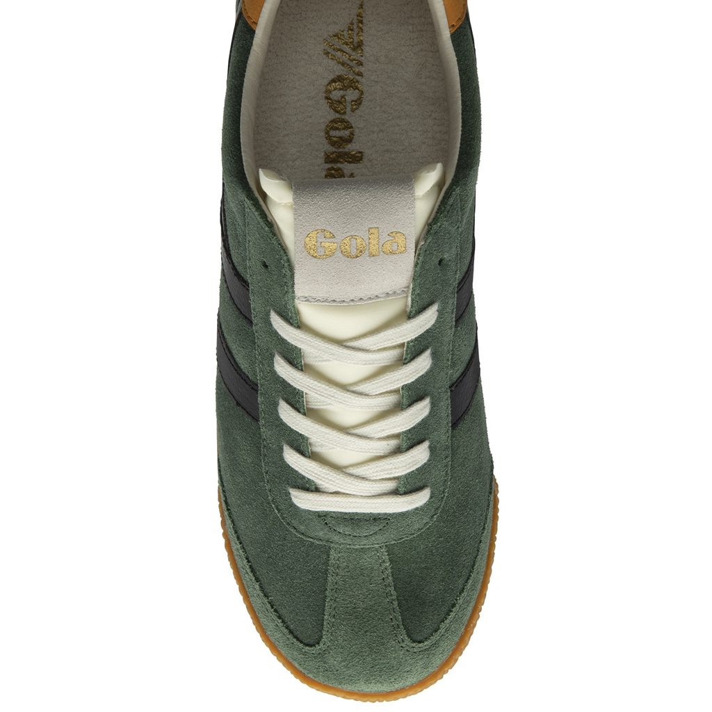 Gola Classics Elan Sneakers Negras Verde Menta Colombia | 527RUKWZG