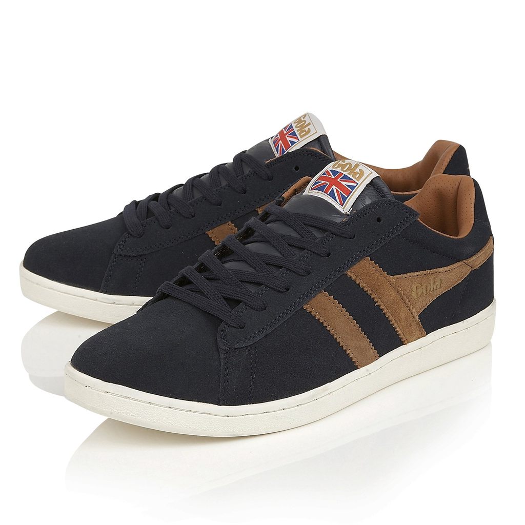 Gola Classics Equipe Suede Sneakers Azul Marino Colombia | 183TRZAWF