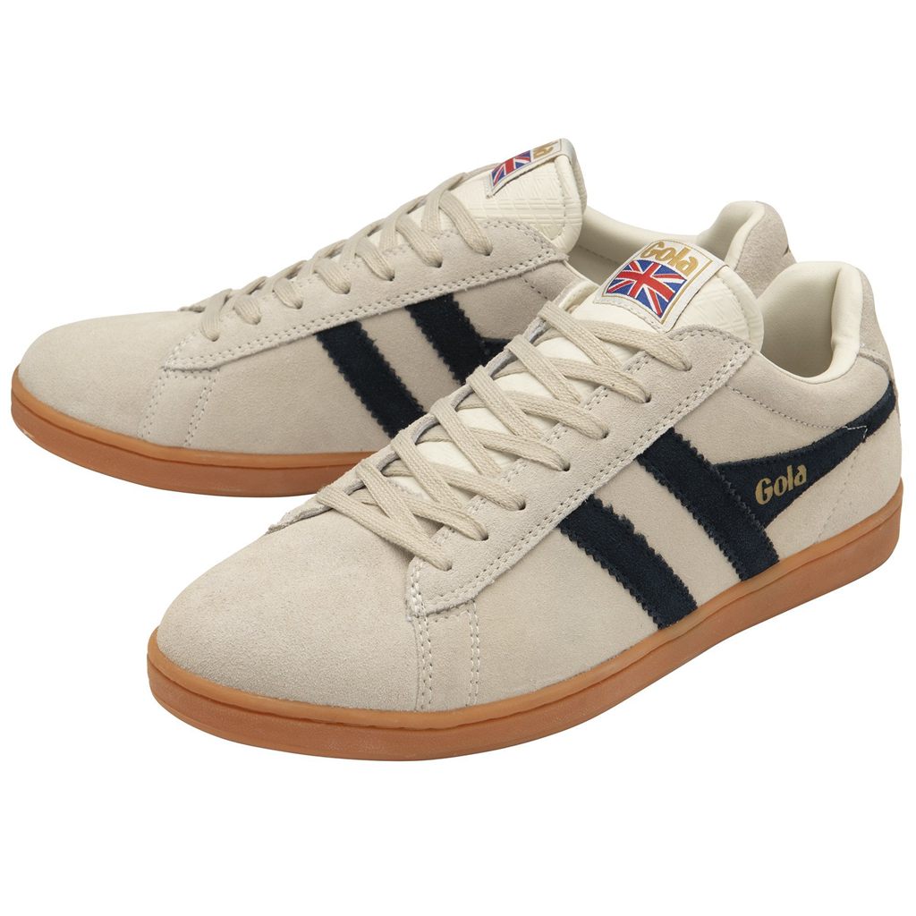 Gola Classics Equipe Suede Sneakers Blancas Azules Colombia | 715SNLXFD