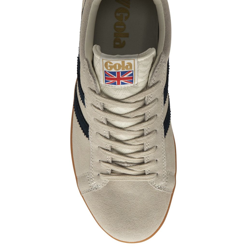 Gola Classics Equipe Suede Sneakers Blancas Azules Colombia | 715SNLXFD