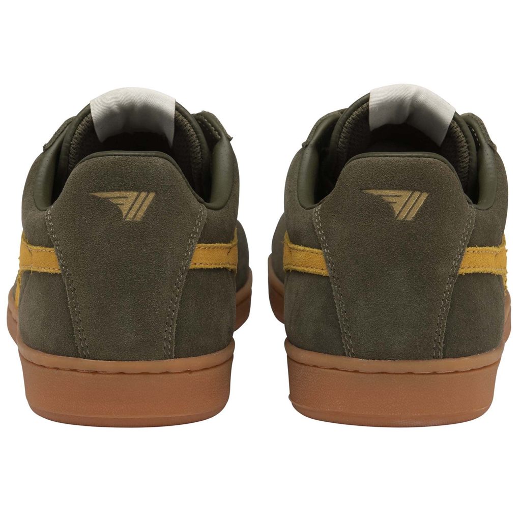 Gola Classics Equipe Suede Sneakers Kaki Colombia | 756NPVTQY