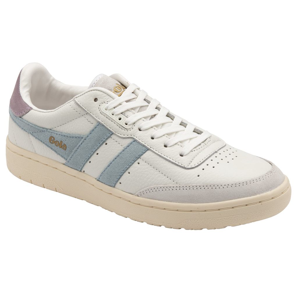 Gola Classics Falcon Sneakers Blancas Azules Colombia | 826XDRKVY