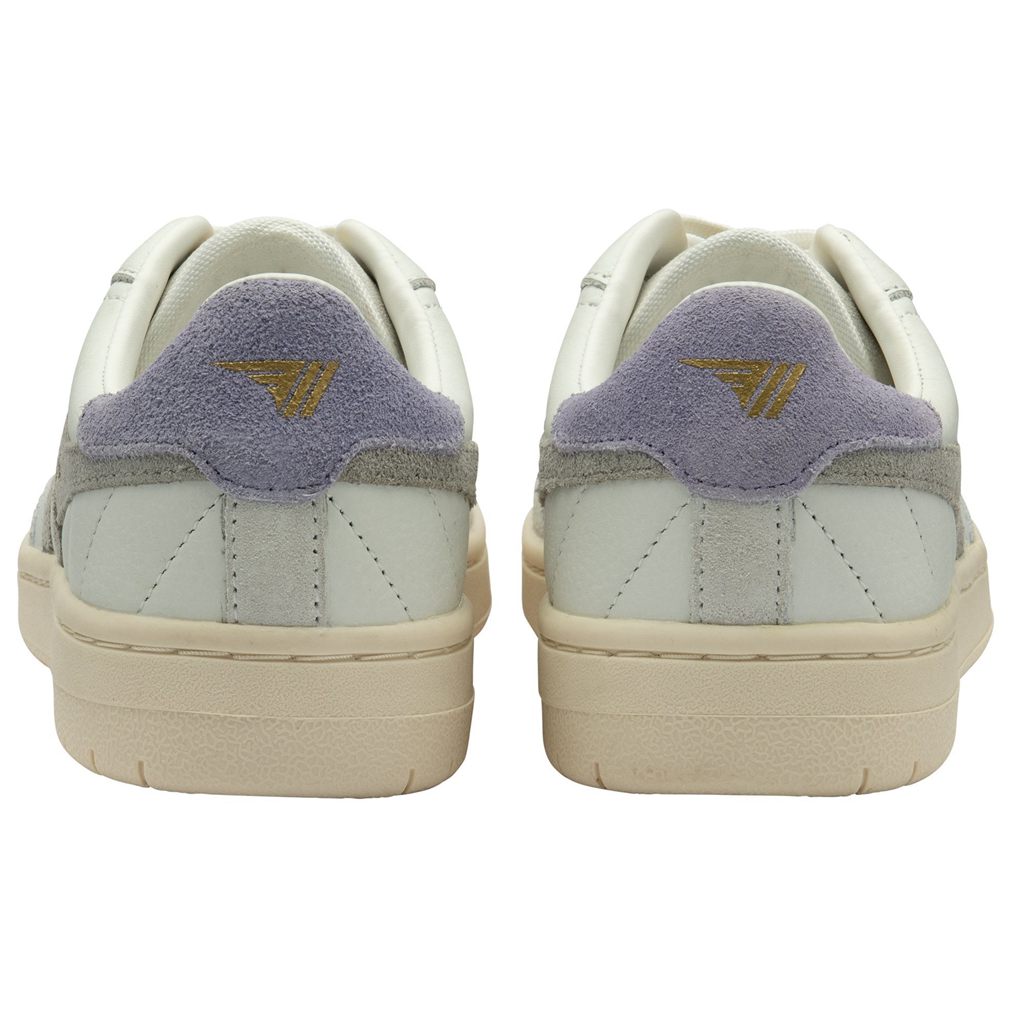 Gola Classics Falcon Sneakers Blancas Gris Claro Lavanda Colombia | 513AXOKLV