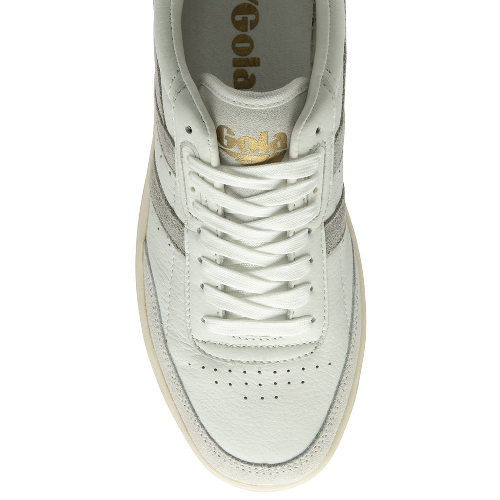 Gola Classics Falcon Sneakers Blancas Gris Claro Lavanda Colombia | 513AXOKLV