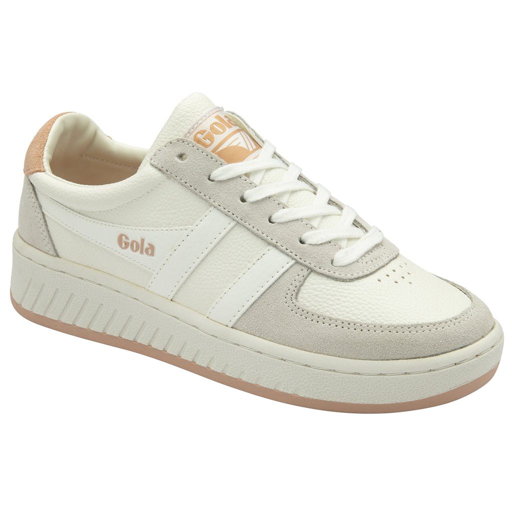 Gola Classics Grandslam '88 Sneakers Blancas Rosas Colombia | 408OEPWXU