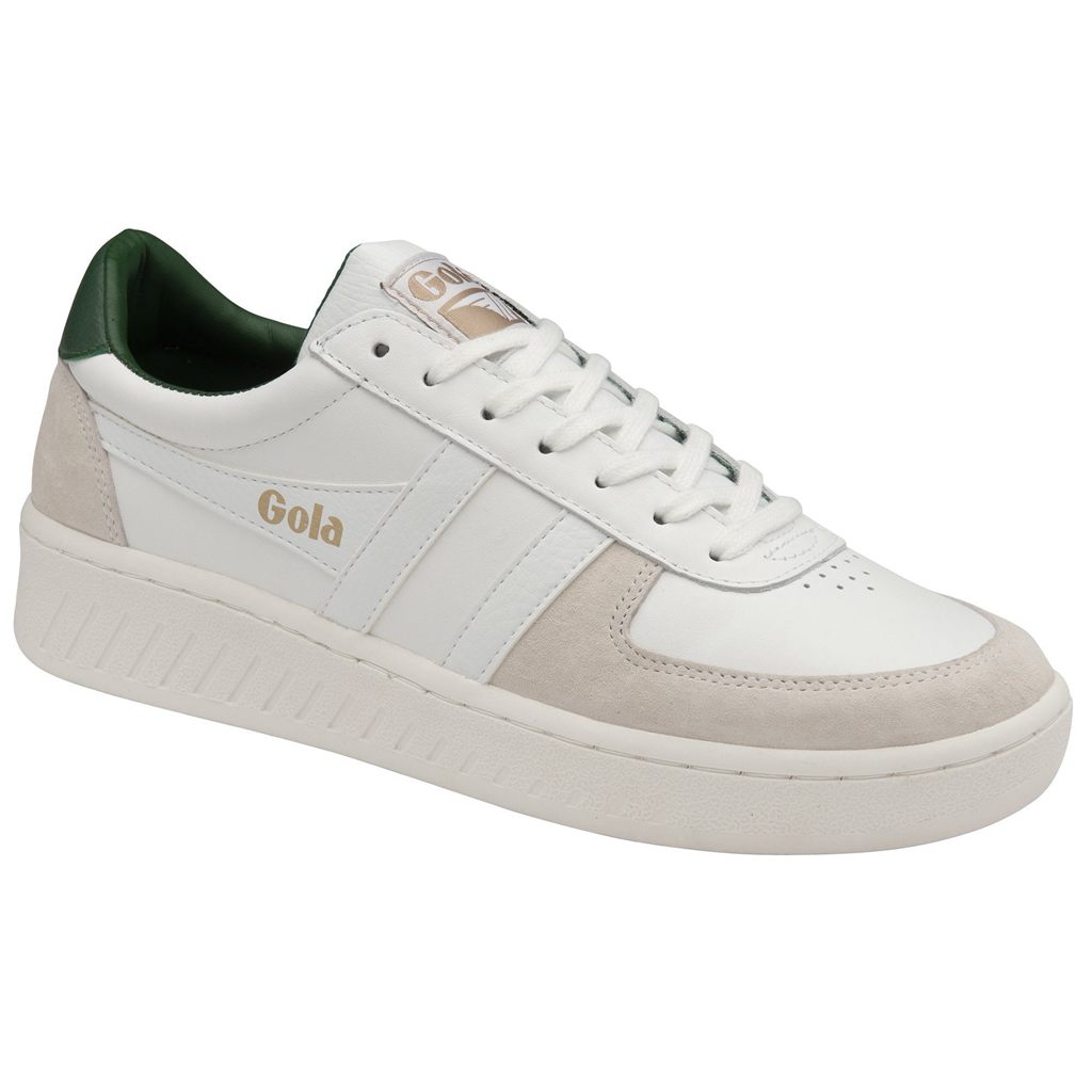 Gola Classics Grandslam Classic Sneakers Blancas Verde Oscuro Colombia | 751YUGOIW