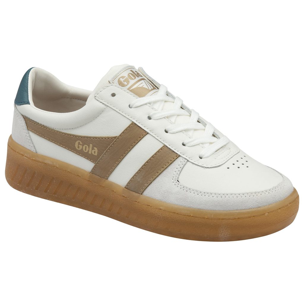 Gola Classics Grandslam Elite Sneakers Blancas Verde Menta Verde Menta Colombia | 594JXGLQZ