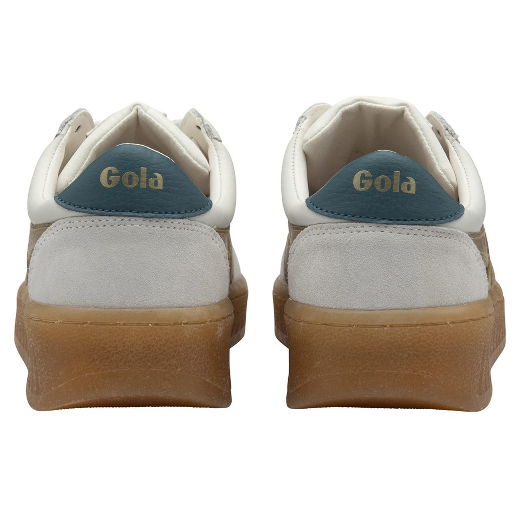 Gola Classics Grandslam Elite Sneakers Blancas Verde Menta Verde Menta Colombia | 594JXGLQZ