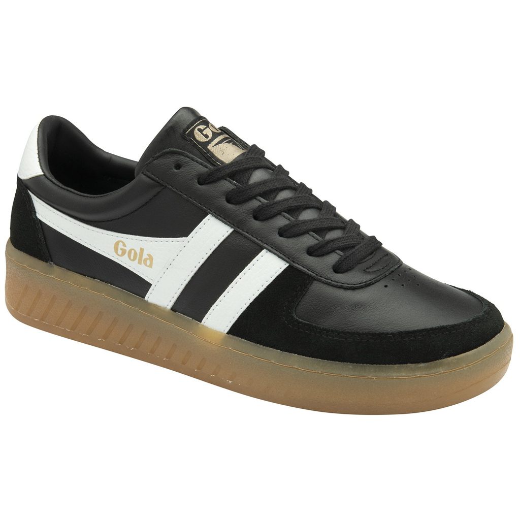 Gola Classics Grandslam Elite Sneakers Negras Blancas Colombia | 643THNVEL