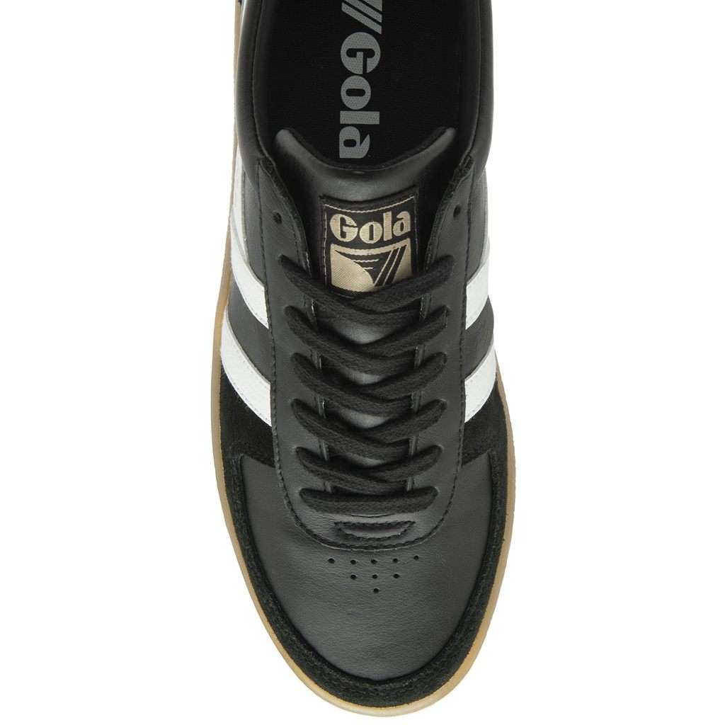 Gola Classics Grandslam Elite Sneakers Negras Blancas Colombia | 643THNVEL