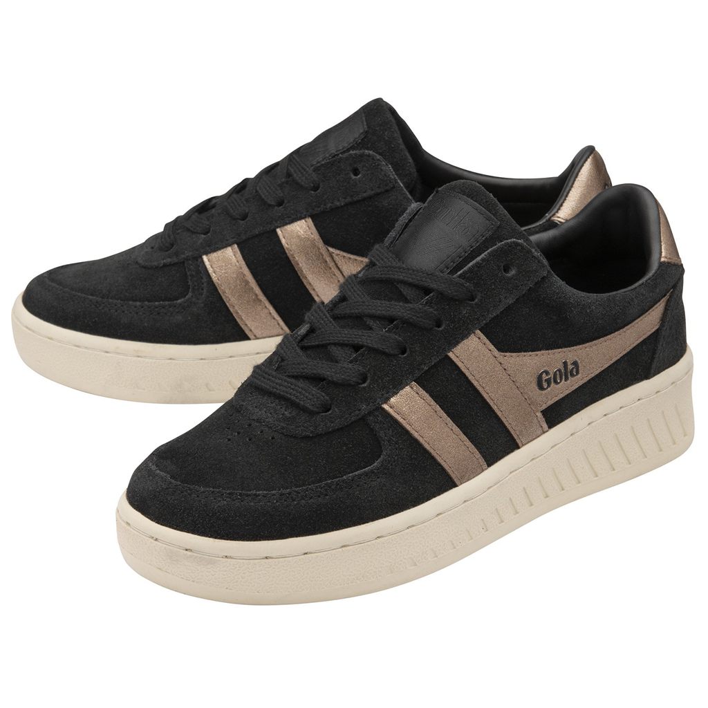 Gola Classics Grandslam Flame Sneakers Negras Cobra Colombia | 846AZLUEI