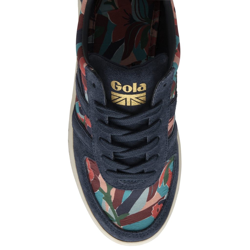 Gola Classics Grandslam LBTY BL Sneakers Azul Marino Colombia | 719EZMTOC