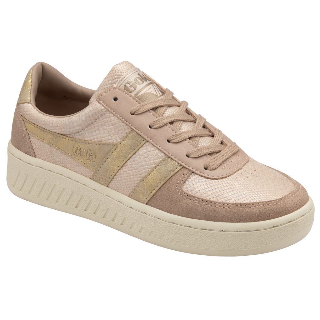 Gola Classics Grandslam Lizard Sneakers Rosas Doradas Colombia | 902TNZQHE