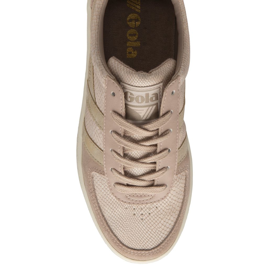 Gola Classics Grandslam Lizard Sneakers Rosas Doradas Colombia | 902TNZQHE