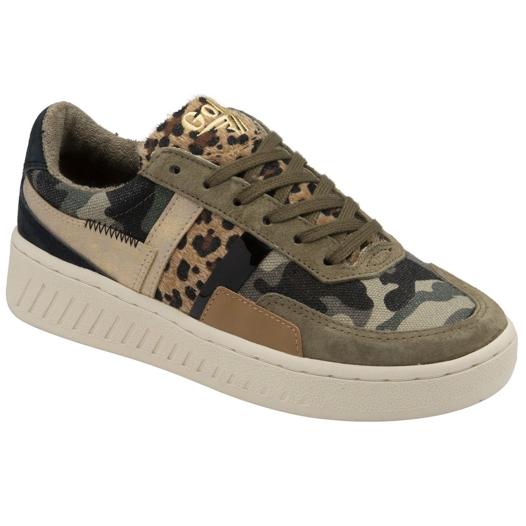 Gola Classics Grandslam Mode Sneakers Camuflaje Leopardo Colombia | 523NISFXM