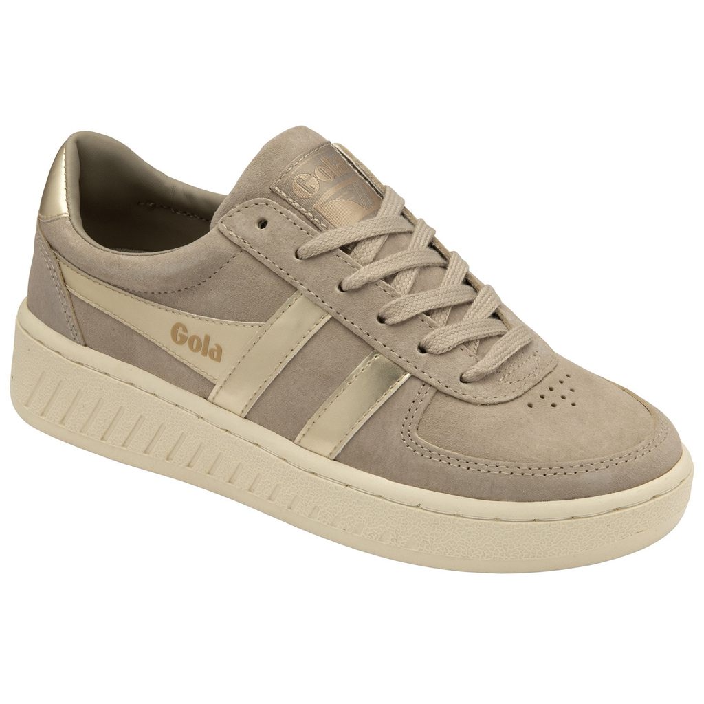 Gola Classics Grandslam Pearl Sneakers Gris Colombia | 624BELKAC
