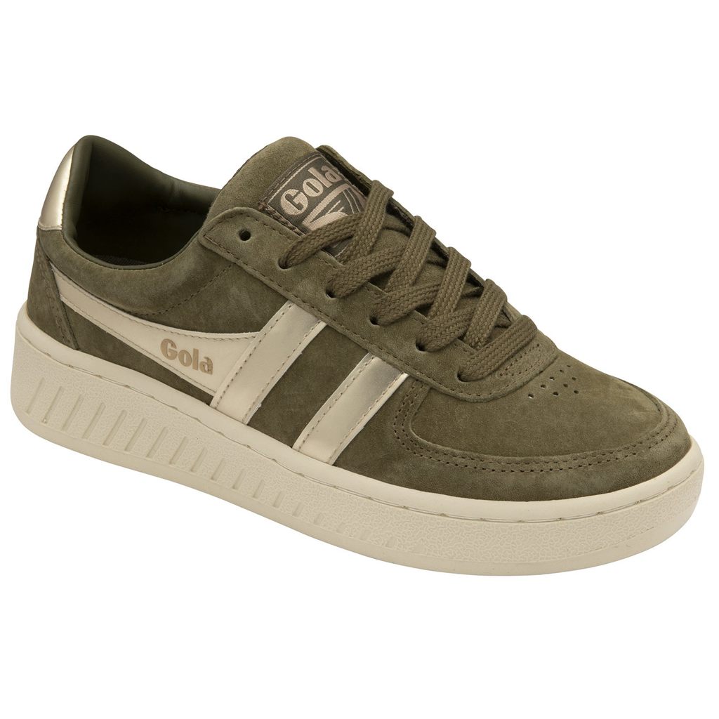 Gola Classics Grandslam Pearl Sneakers Kaki Colombia | 894OTINSZ