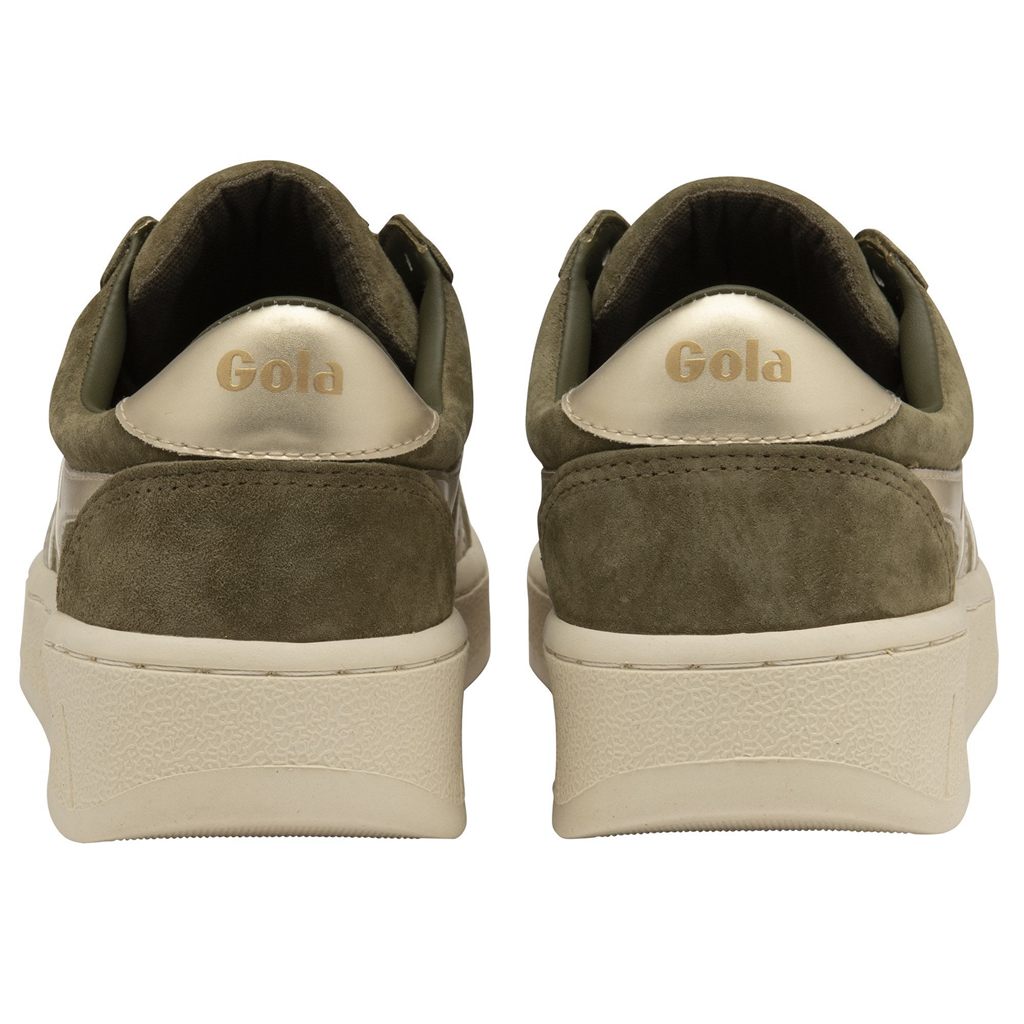 Gola Classics Grandslam Pearl Sneakers Kaki Colombia | 894OTINSZ