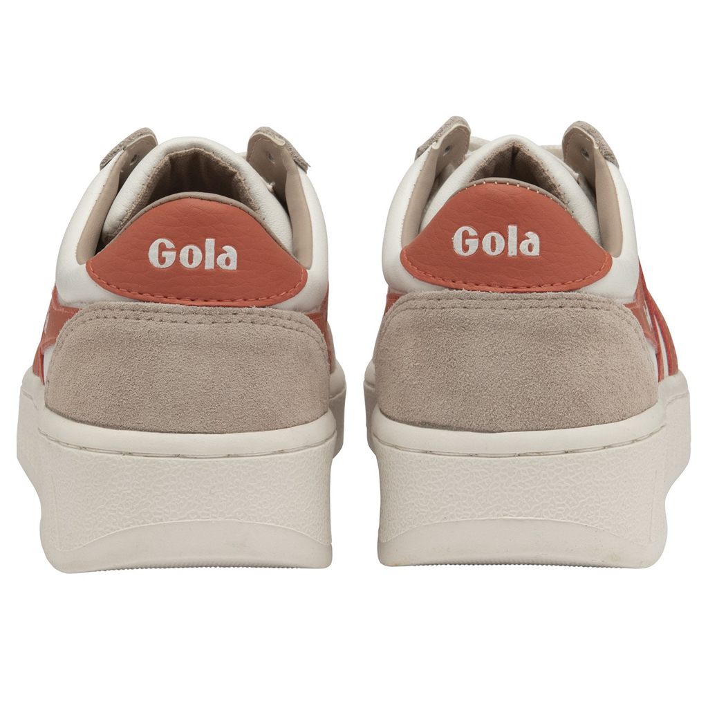 Gola Classics Grandslam Pure Sneakers Blancas Coral Colombia | 687MGCRSW