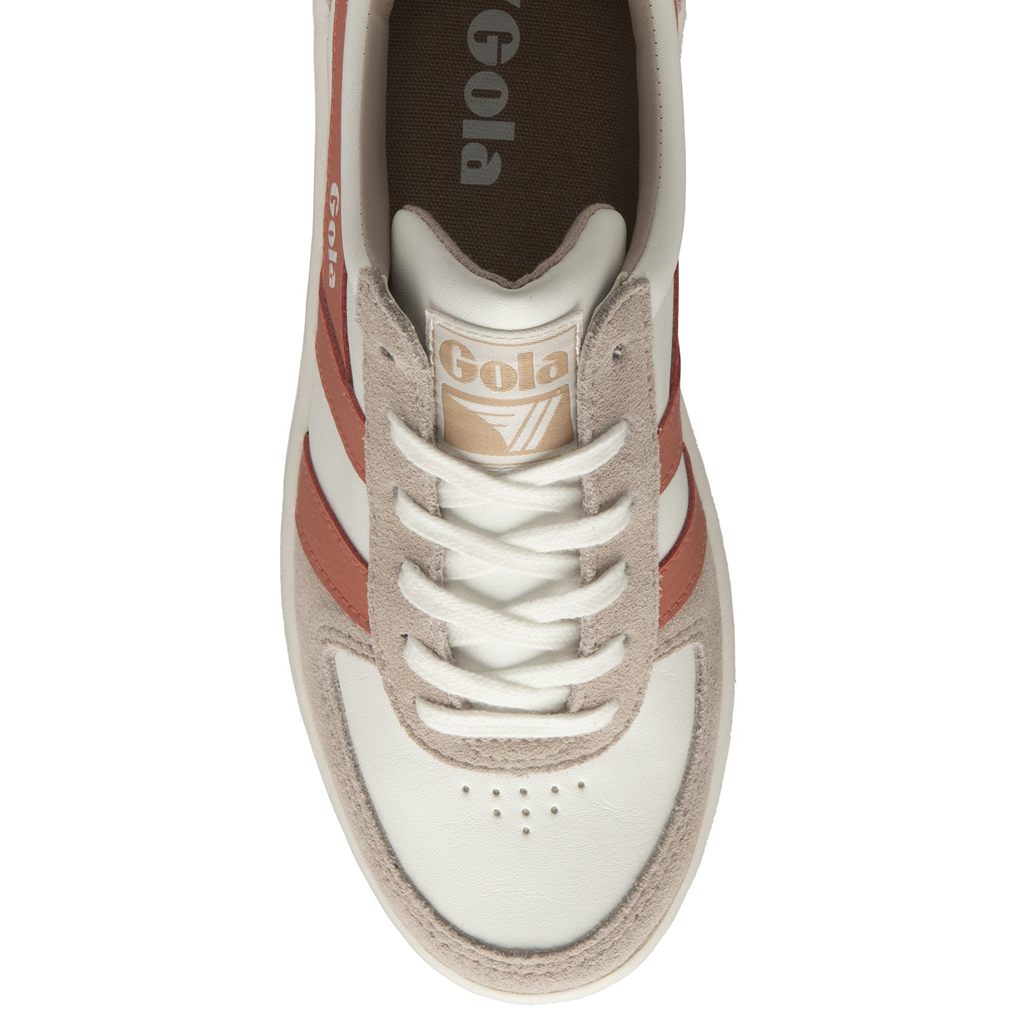 Gola Classics Grandslam Pure Sneakers Blancas Coral Colombia | 687MGCRSW