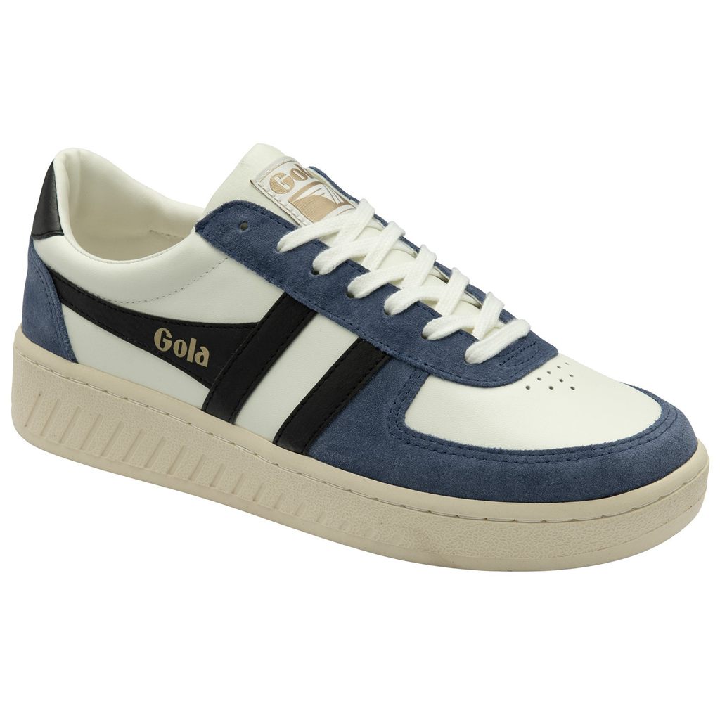 Gola Classics Grandslam Quadrant Sneakers Blancas Negras Colombia | 591INSVCK