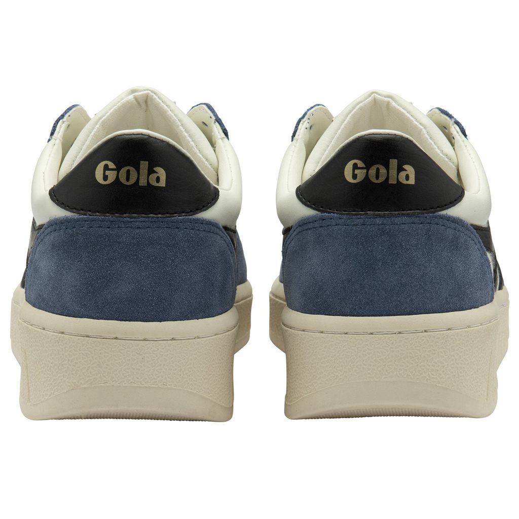 Gola Classics Grandslam Quadrant Sneakers Blancas Negras Colombia | 591INSVCK