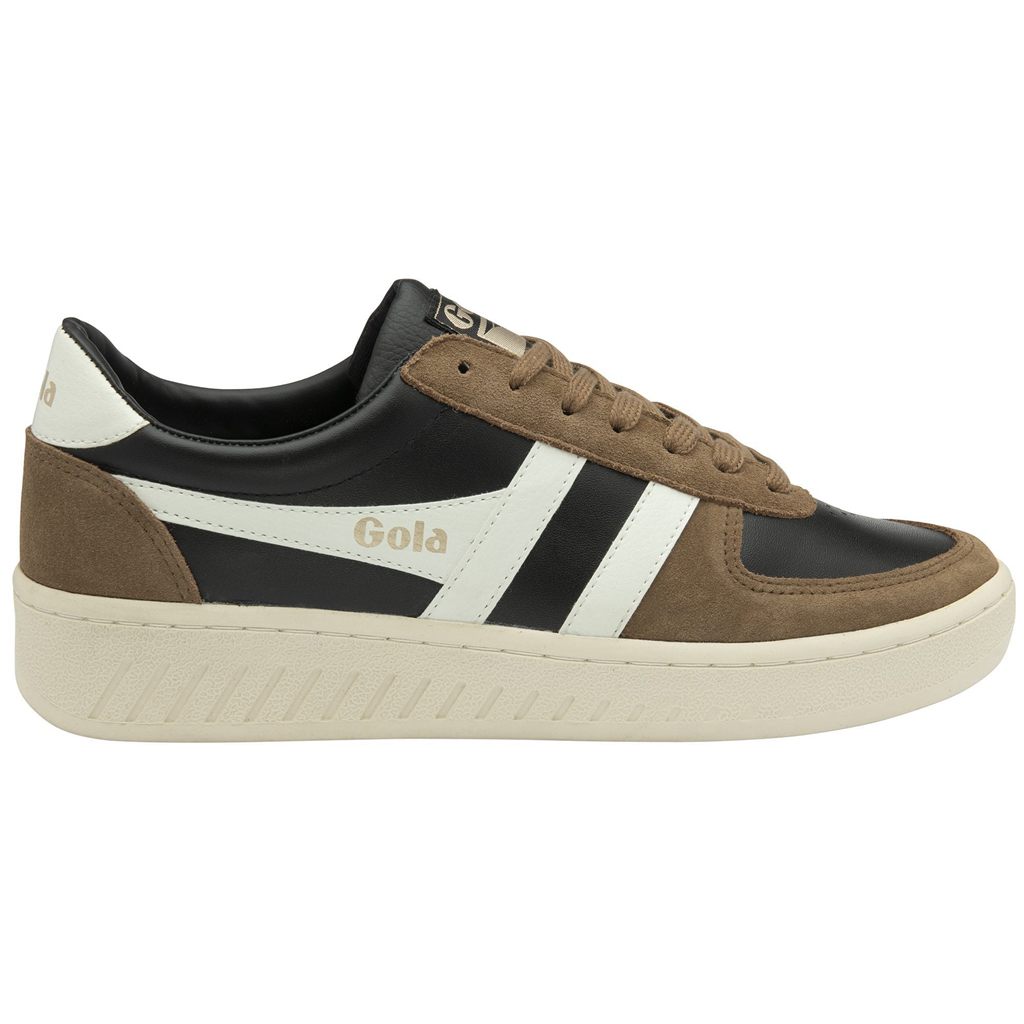 Gola Classics Grandslam Quadrant Sneakers Negras Blancas Colombia | 605ZHOUVA