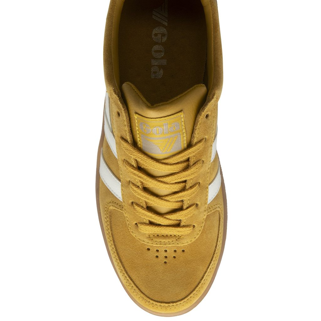 Gola Classics Grandslam Suede Sneakers Blancas Colombia | 473KMWVBA