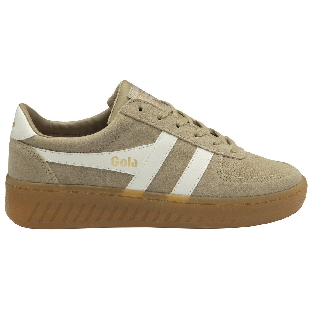 Gola Classics Grandslam Suede Sneakers Blancas Colombia | 124DGAETJ