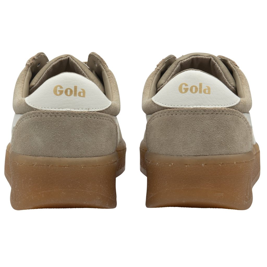 Gola Classics Grandslam Suede Sneakers Blancas Colombia | 124DGAETJ