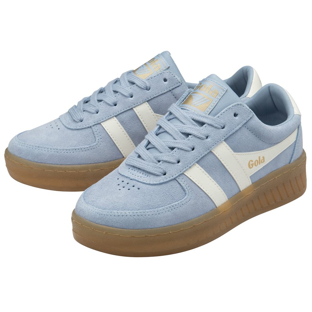 Gola Classics Grandslam Suede Sneakers Blancas Colombia | 049OAZGTL