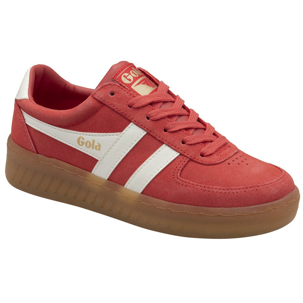 Gola Classics Grandslam Suede Sneakers Coral Blancas Colombia | 738DBHWFY