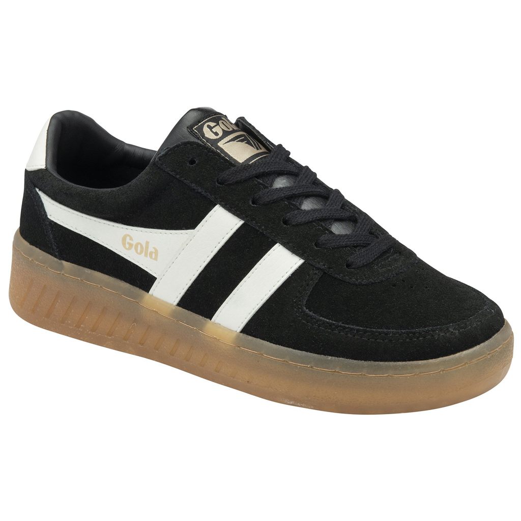 Gola Classics Grandslam Suede Sneakers Negras Blancas Colombia | 087HVJNCU