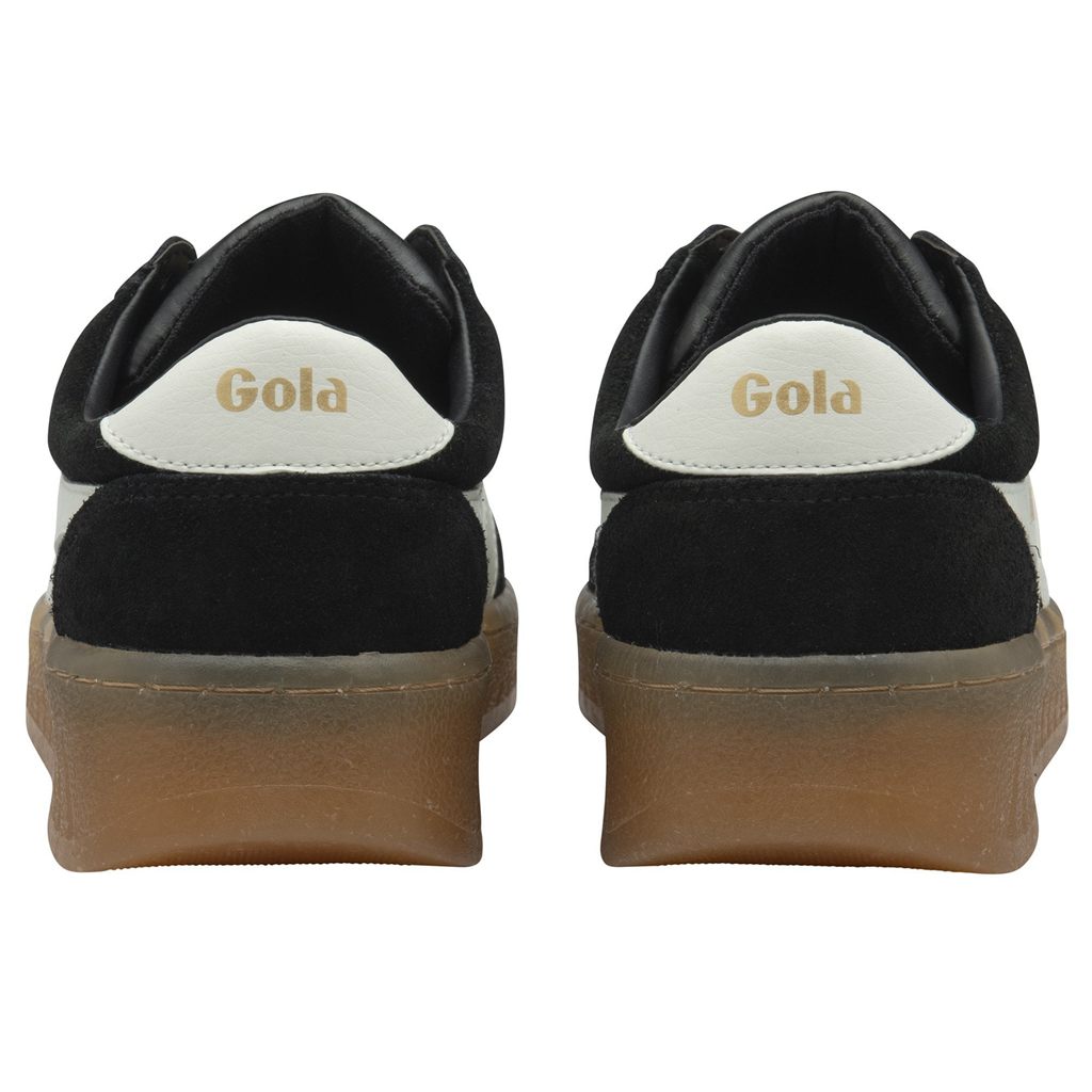 Gola Classics Grandslam Suede Sneakers Negras Blancas Colombia | 087HVJNCU