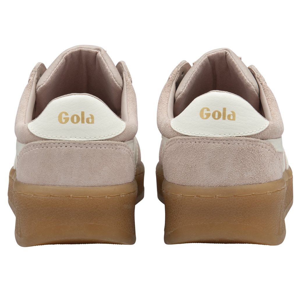 Gola Classics Grandslam Suede Sneakers Rosas Blancas Colombia | 847KWAUDX