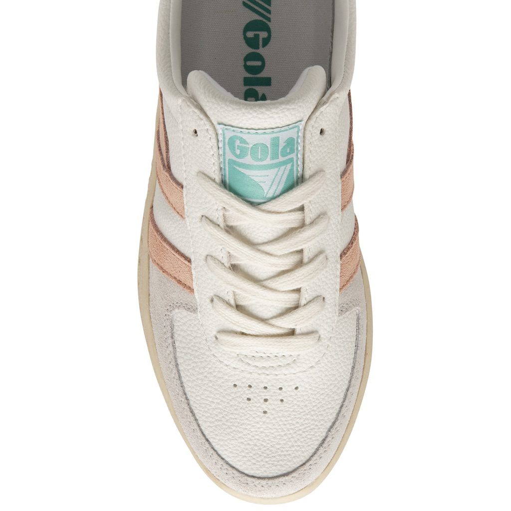 Gola Classics Grandslam Trident Sneakers Blancas Rosas Colombia | 803YRMFNG