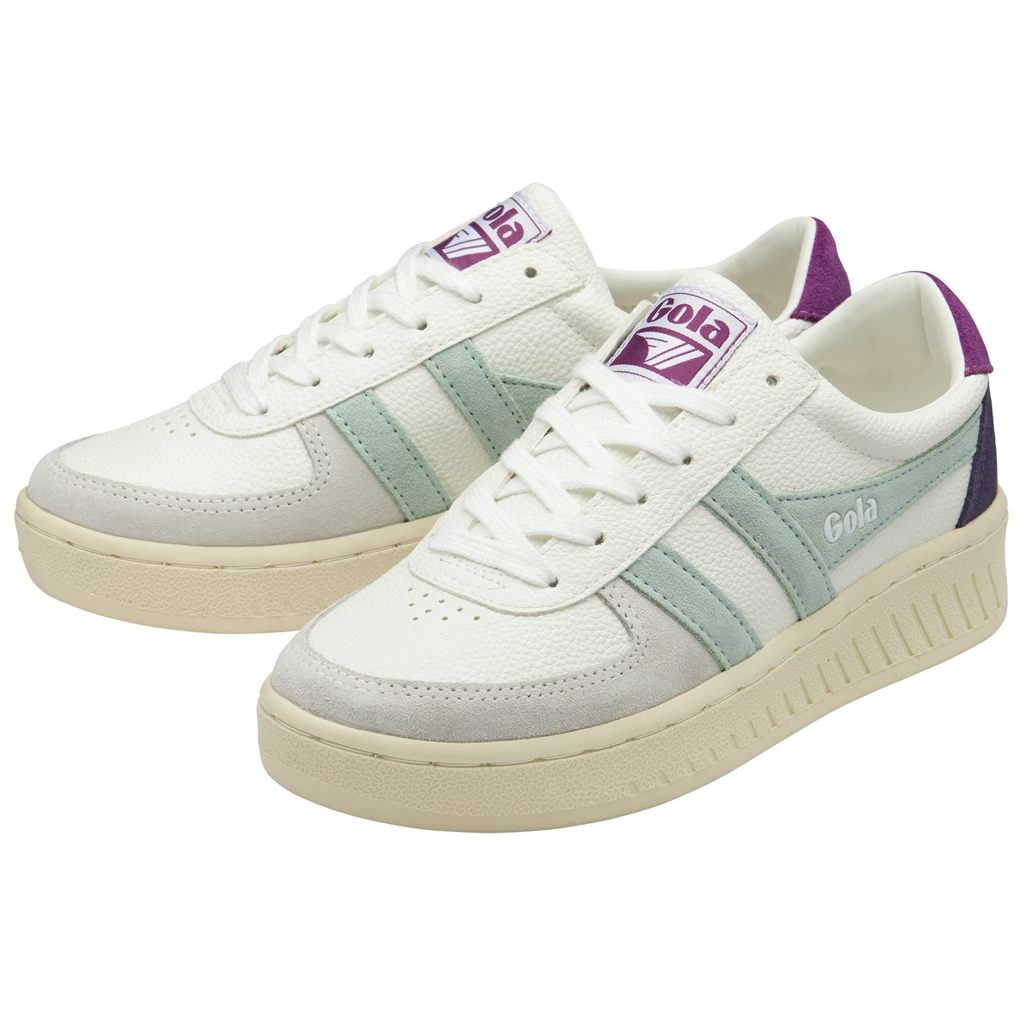 Gola Classics Grandslam Trident Sneakers Blancas Colombia | 357ZVDYLR